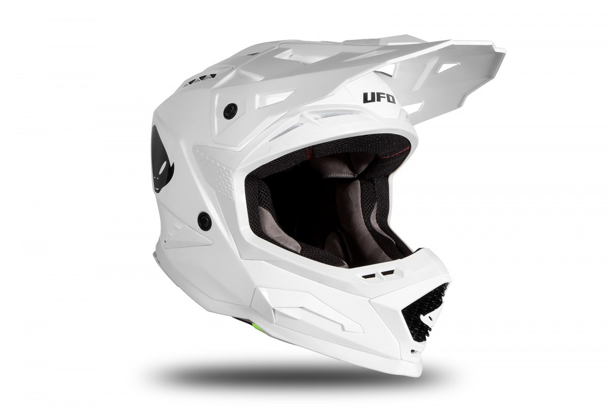 CASCO DE MOTOCROSS ECHUS BLANCO BRILLANTE